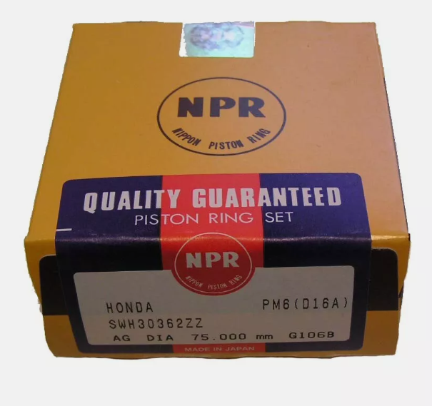 Nippon Racing Pistons 75mm HYPERETURECTIC (Rings Included)