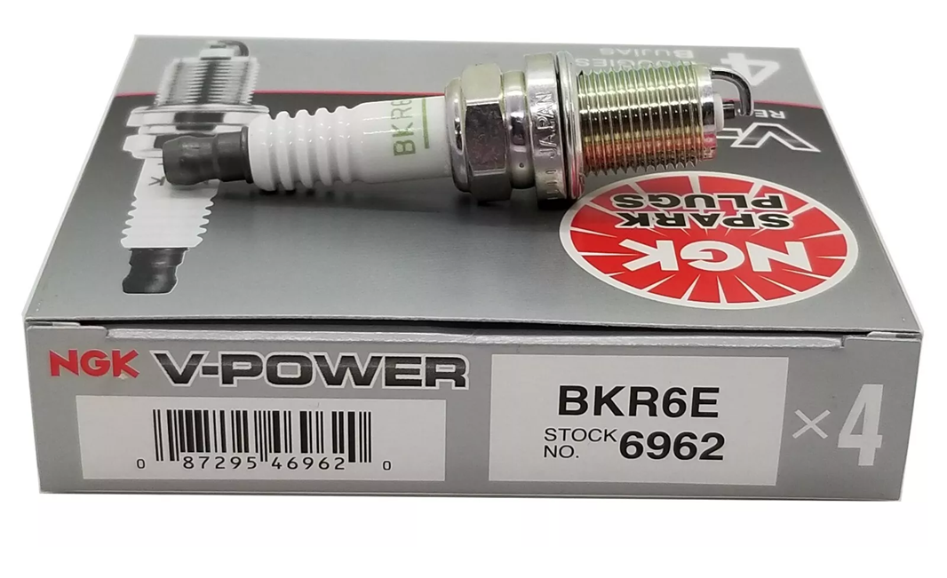 NGK V-Power Spark Plugs BKR6E