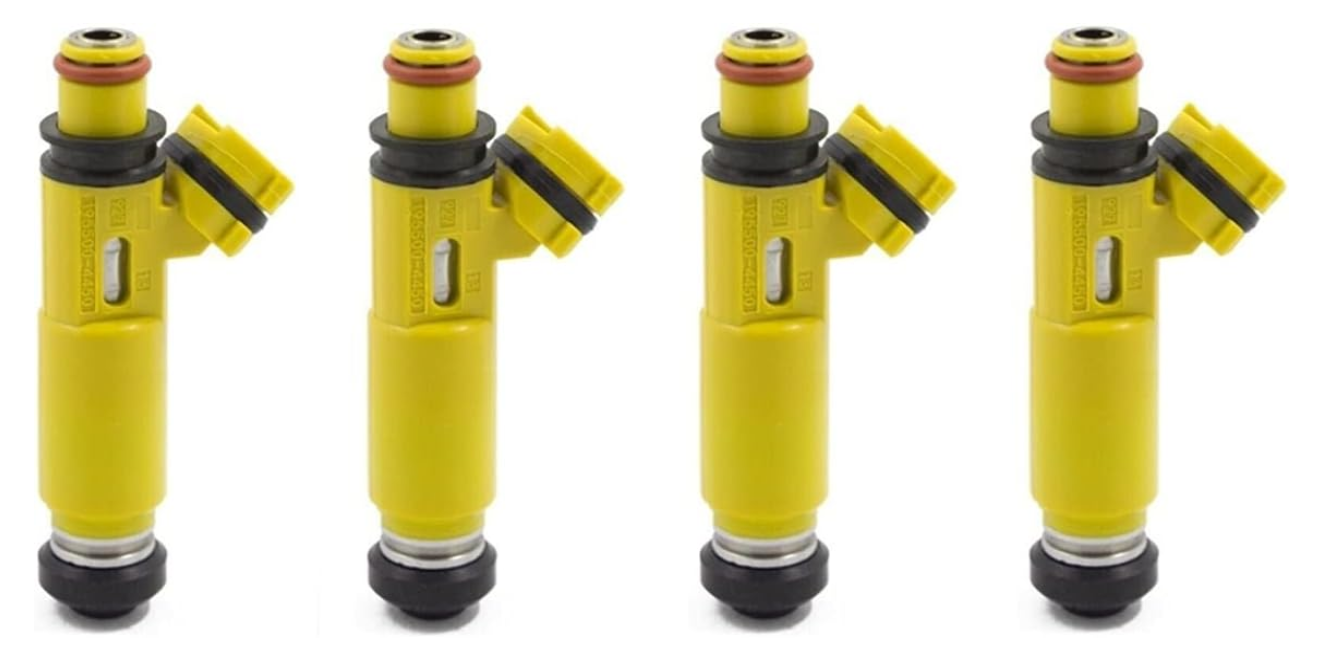 4X 450cc Fuel Injectors with Plugs D15 B16 4EFTE 5E 3SGTE
